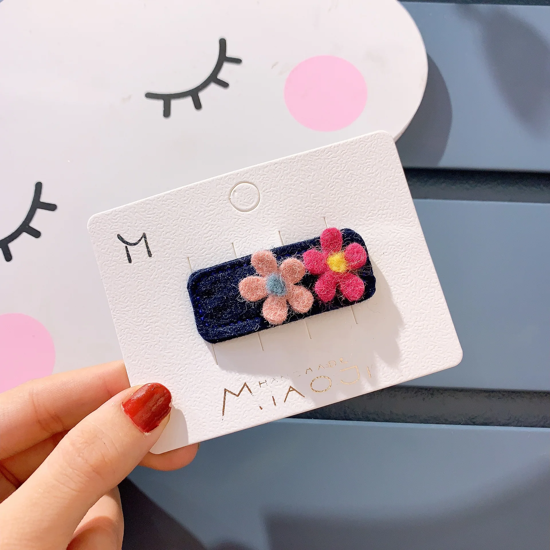 Распространена в Корейском стиле Стиль плюшевая повязка для волос заколки