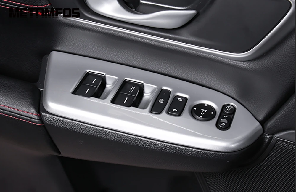 Для Honda CRV 2017-2020 2021 крышка стеклоподъемника из углеродного волокна внутренняя