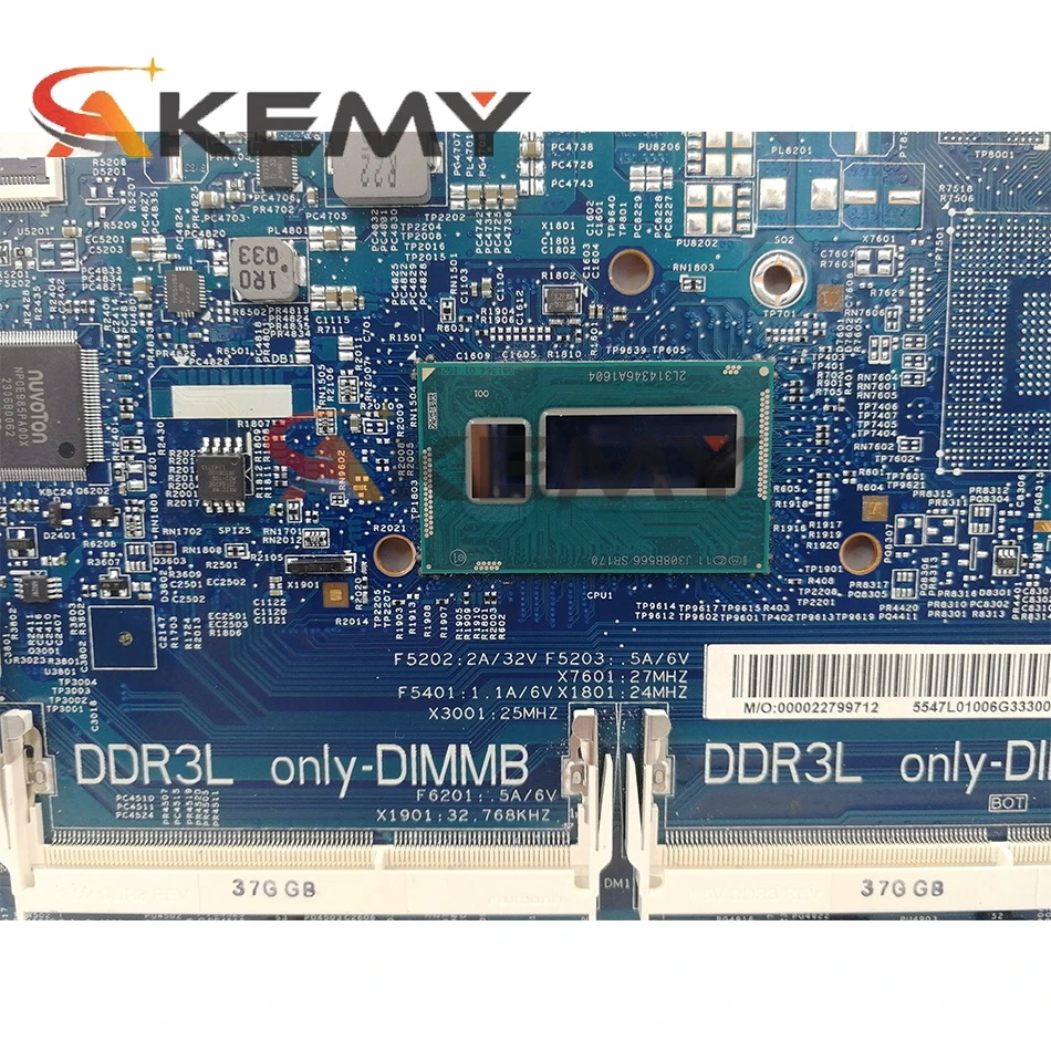 Оригинальная материнская плата для ноутбука DELL Inspiron 7537 I7-4500U SR16Z DOH50 12311-2 ПРБ: KJ7NX |