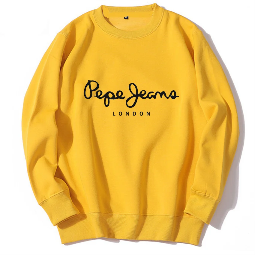 

Sudadera informal de lana con dibujo para mujer, jersey básico holgado de AA65cuello redondo, a la moda, novedad de 2021