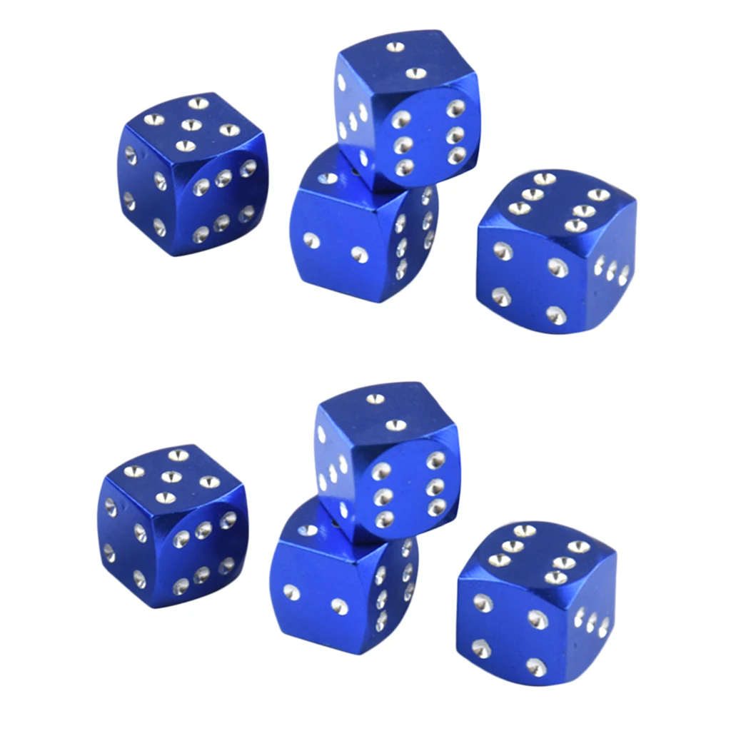 MagiDeal 8 шт. синие Dice пылезащитные колпачки Новинка и глянцевая|Стержни клапана| |