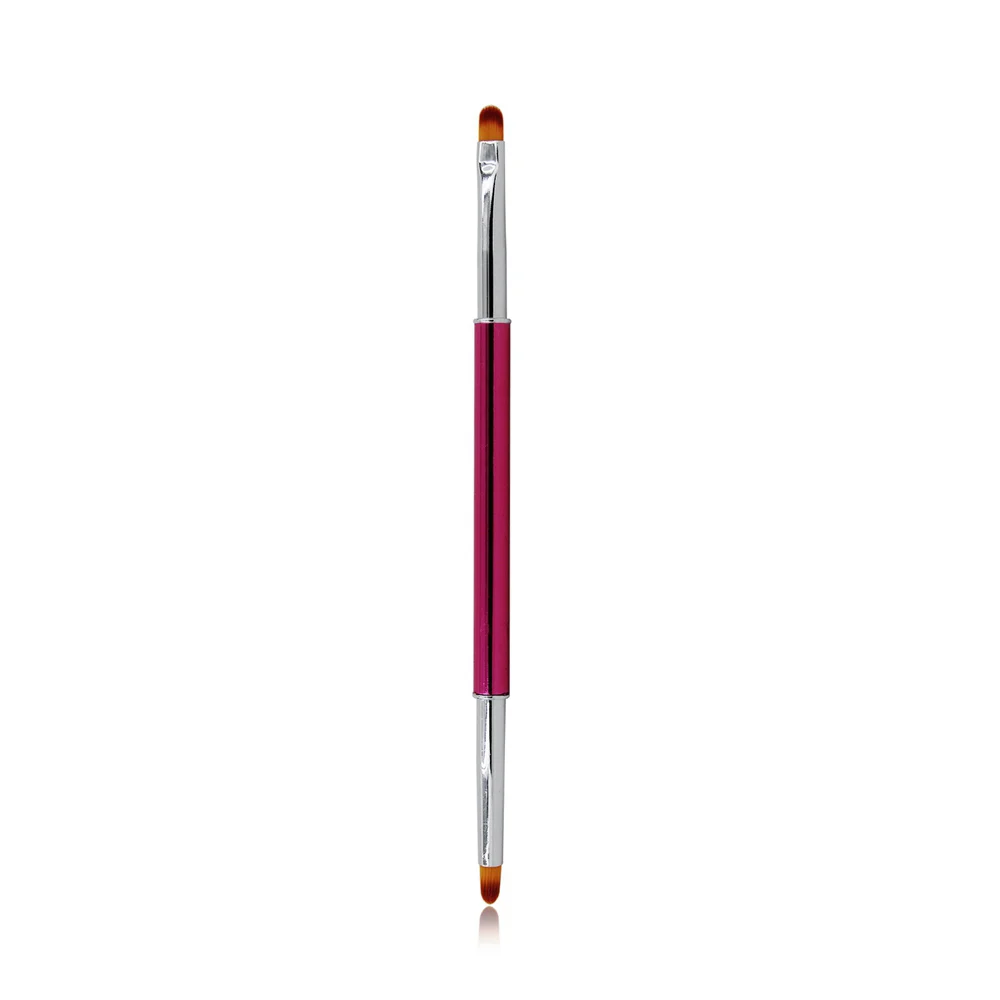 nail brush Новинка, 1 шт., двухсторонняя кисть для рисования, акриловая, УФ-гель, кисть для ногтей, лак для ногтей, живопись, дизайн ногтей, карандаш для маникюра, инструменты, кисть с градиентом - Цвет: nail brush