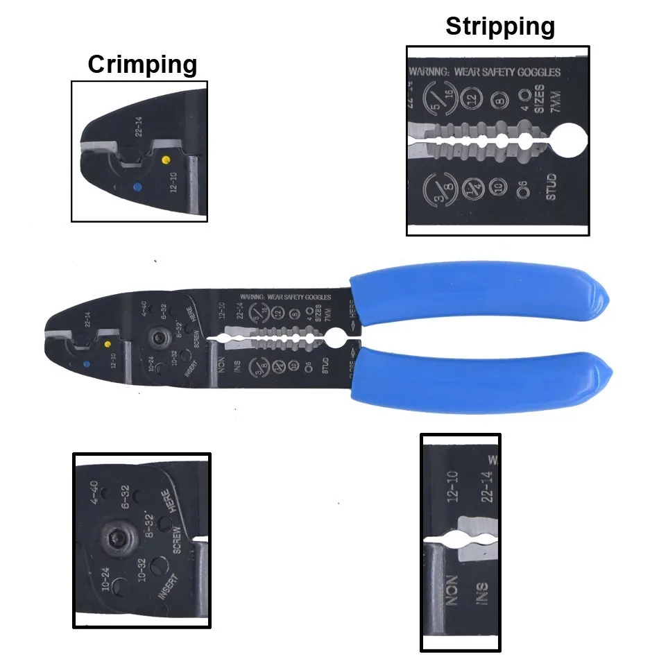 Бесплатная доставка многоинструментальные обжимные плоскогубцы электрические