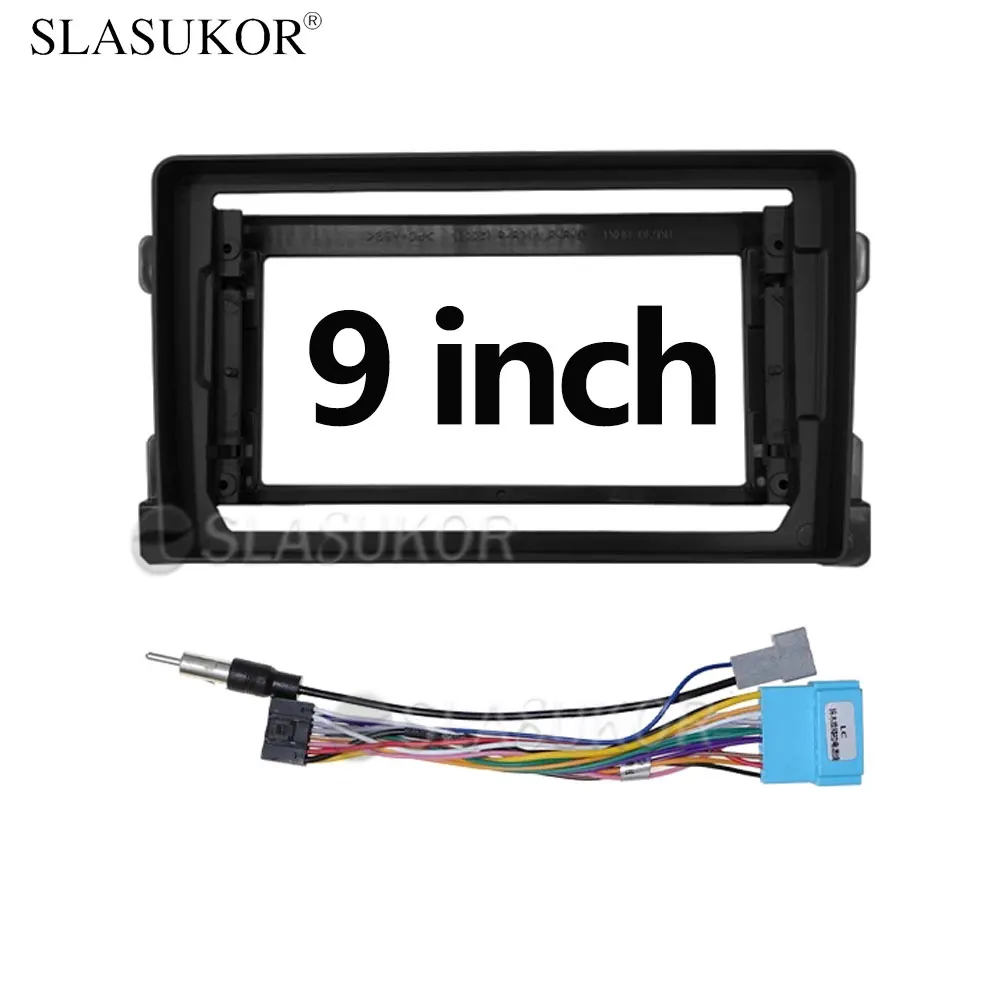 9-дюймовый 2 DIN Android автомобильный для Suzuki Grand Vitara 3 2005 2006 2007 2008 2009 2010 2011 2012 - 2015 рамка