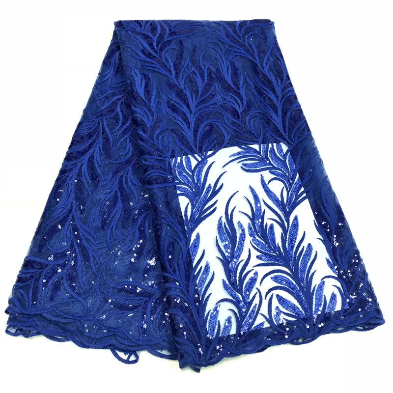 

High Quality African Lace Fabric Net 2021 green French Lace Fabric Tulle With Sequins Nigerian Lace Fabric For Wedding Dress