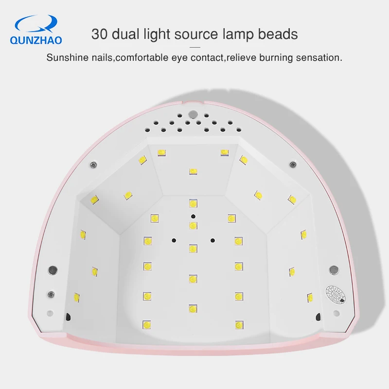 Светодиодная УФ лампа для сушки гель лака 30 светодиодов|Сушилки ногтей| |
