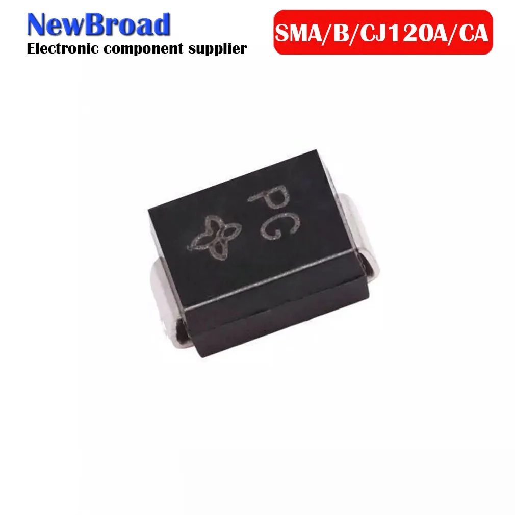 10 шт SMD TVS диод однонаправленный/Двунаправленный SMAJ120A/CA SMBJ120A/CA SMCJ120A/CA