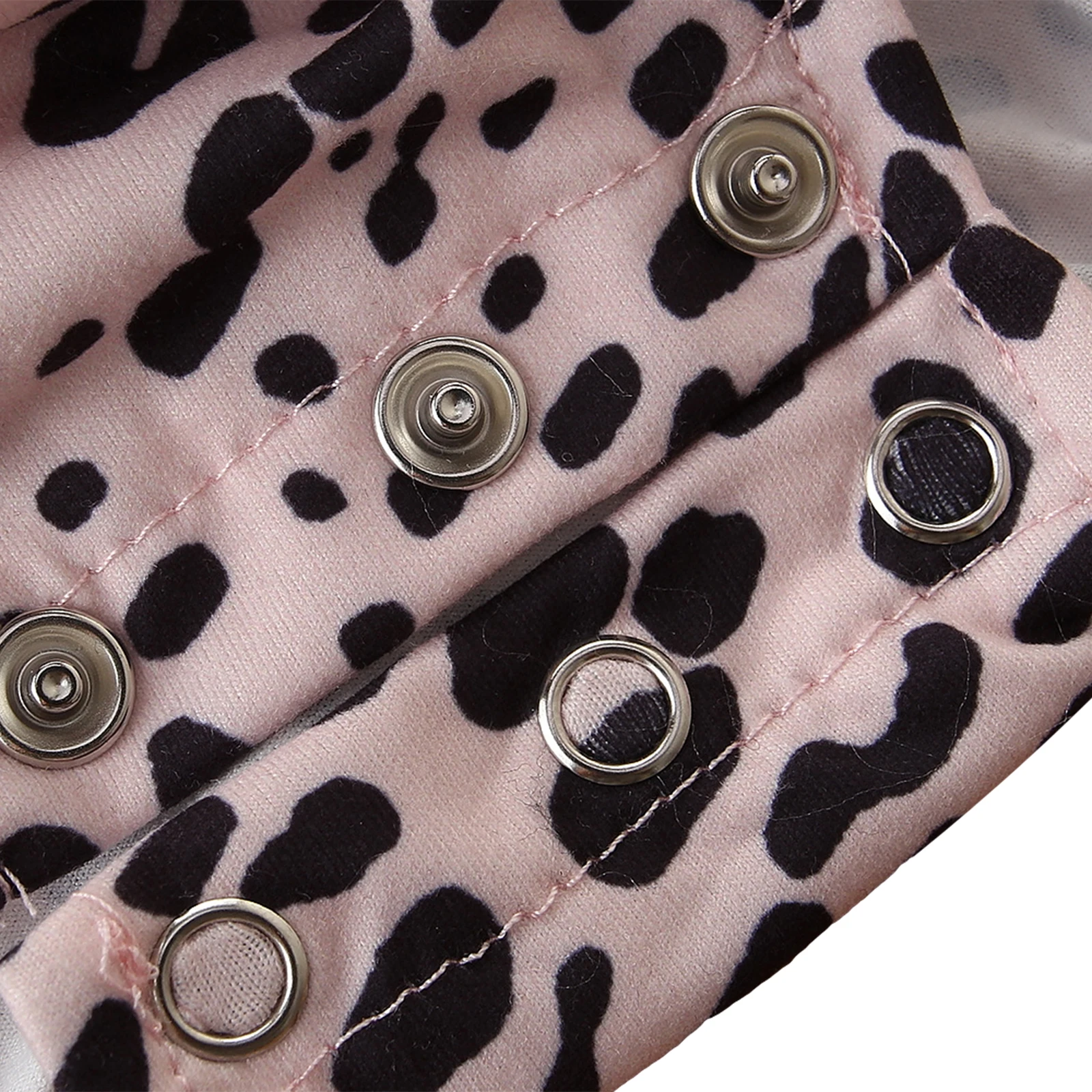 

0-3Y Summer Cute Baby Girls Clothes Sets Leopard Print Off Shoulder Romper Flare Pants 2pcs Summer Clothing