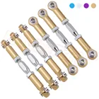 Алюминиевый турникет с наконечниками для 110 Redcat Volcano EPXPro, обновленные детали для грузовика-монстра HSP 166617, 6 шт., 94111