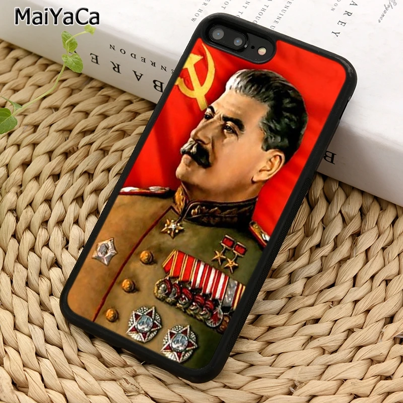 MaiYaCa Русский Командир Сталин Советский Союз Чехол для телефона iPhone 14 5 6 7 8 Plus 11 12 13 Pro XR XS Max Samsung S21 S22 Ultra ON.
