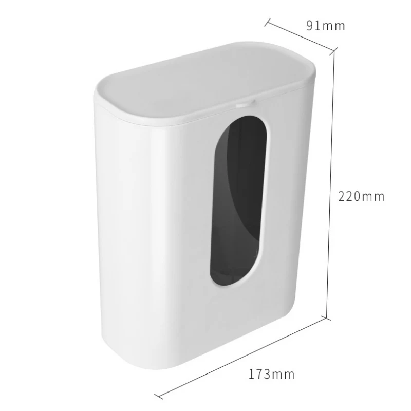 

One Free Punching Double Cube Disposable Paper Cup Holder Storage Rack