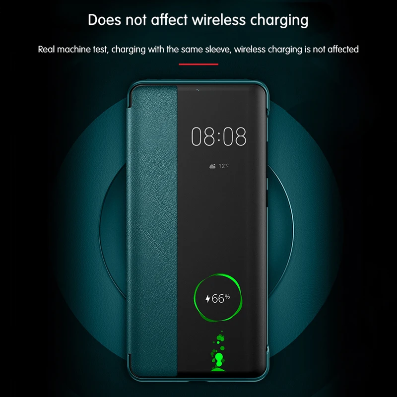 

Luxury Leather Cases For HUAWEI P40 P30 Pro Plus Smart Sleep Flip Wake Up Shockproof phone Cover For HUAWEI Mate 40 30 Pro Case