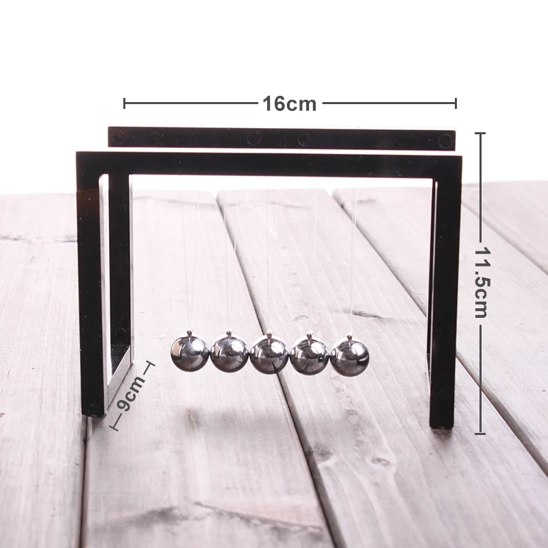 Ньютон шары колыбель Баланс мяч Newtons маятник украшения дома стол декорации