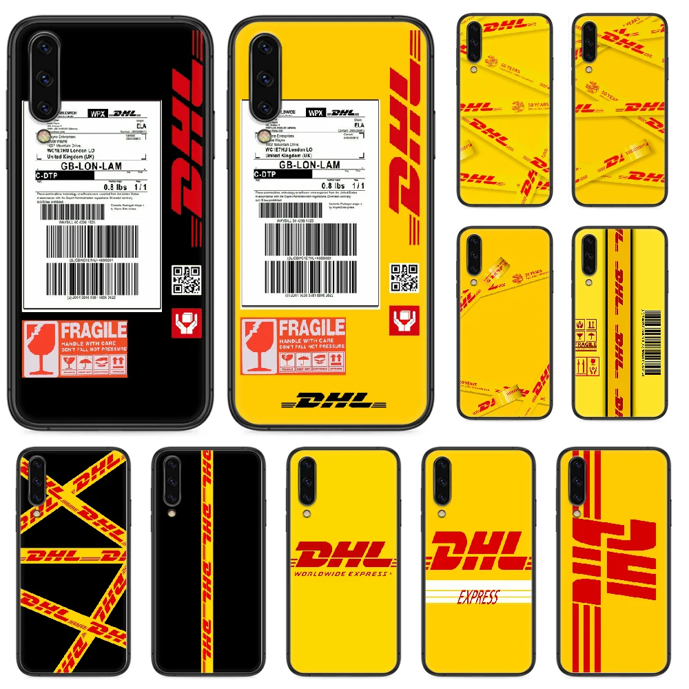 

DHL Super Express Phone case For Samsung Galaxy A 3 5 7 8 10 20 20E 21S 30 30S 40 50 51 70 71 black cell cover fashion
