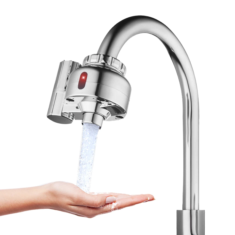 

Smart Touchless Sink Faucet Automatic Sensor Faucet Hand Free Tap Water-saving Device for Home Kitchen Bathroom