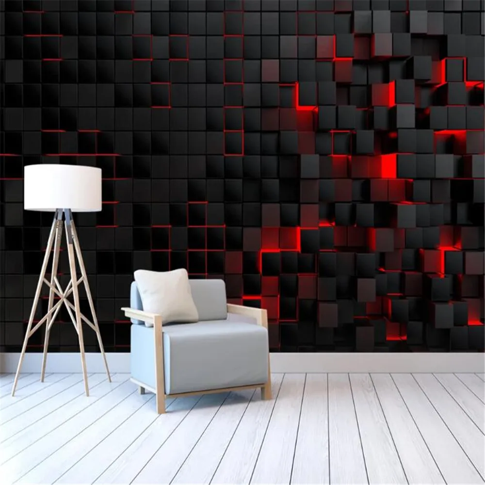 

Настенные 3D-обои milofi на заказ, трехмерные квадратные фоновые обои для гостиной, спальни