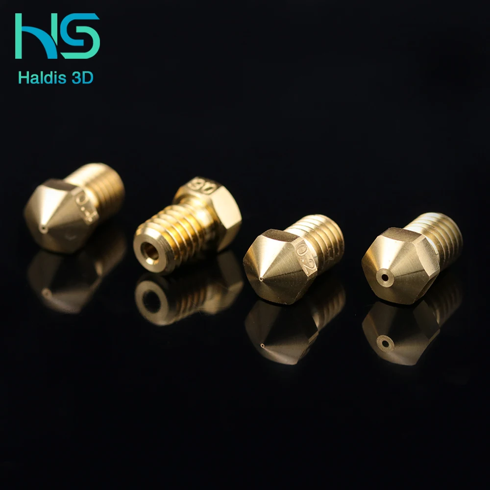 Haldis 1 шт. высококачественный Scherpe Nf V6 сопла для 3D принтера горячий E3D сопло Hotend bmg