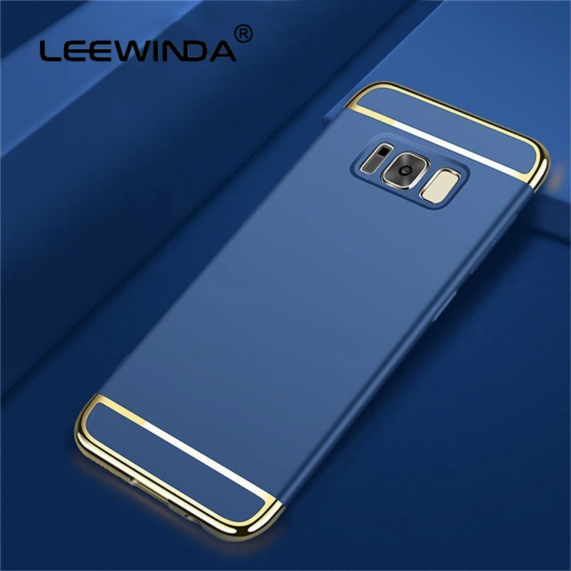 Роскошный 3 в 1 тонкий жесткий чехол для телефона Samsung Galaxy S6 S7 EdgeS8 S9 S10E Plus съемный A20