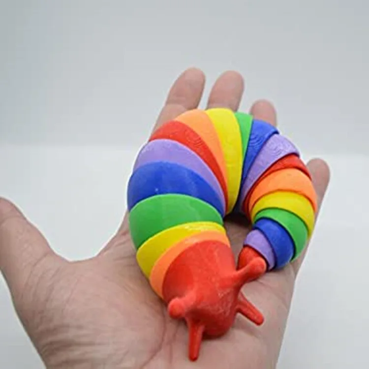 Juguete sensorial de silicona para ni&ntilde;os, bola articulada con los dedos, antiestr&eacute;s-3