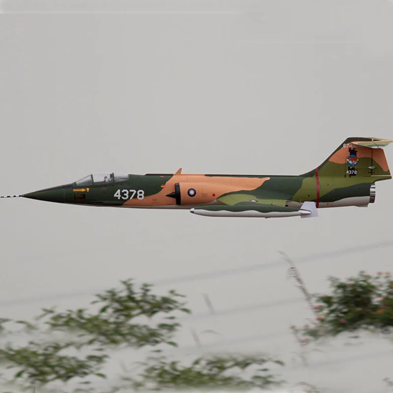 Электрический радиоуправляемый самолет окончательного Би F104 F 104 70 мм RC модель