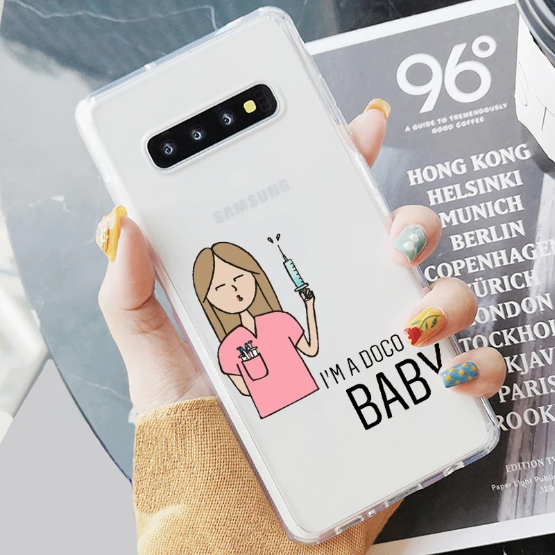 Мягкий ТПУ чехол для телефона Samsung 2017 A5 A50 S7 S9 S8Plus S10 A6 A8P Note8 + | Мобильные телефоны и