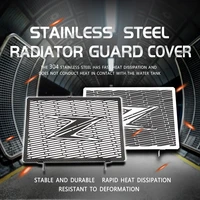 for z750 z800 zr800 z1000 z1000sx ninja1000 motorcycle radiator grille cover guard stainless steel protection protetor