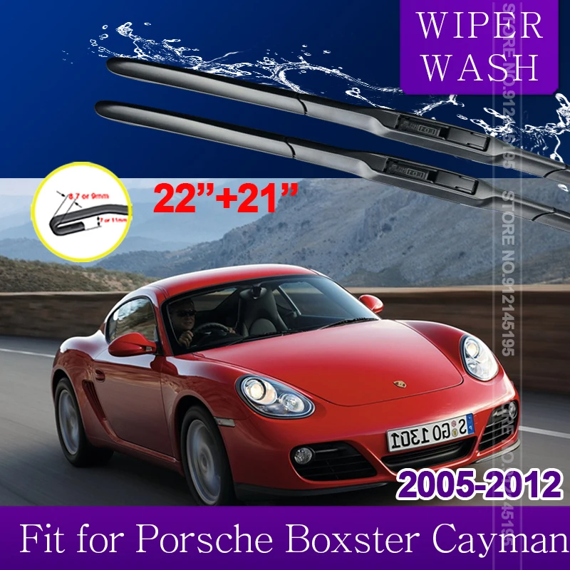 

Car Wiper Blade for Porsche Boxster Cayman 987 987C 2005~2012 Windshield Wipers Car Accessories 2006 2007 2008 2009 2010 2011