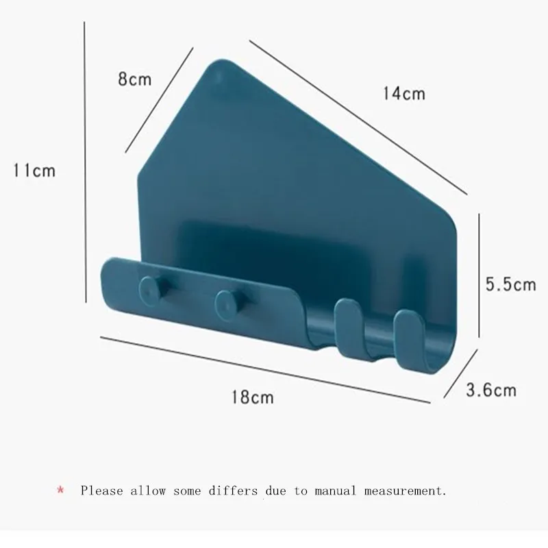 Многофункциональная настенная вешалка для ключей держатель коробка хранения