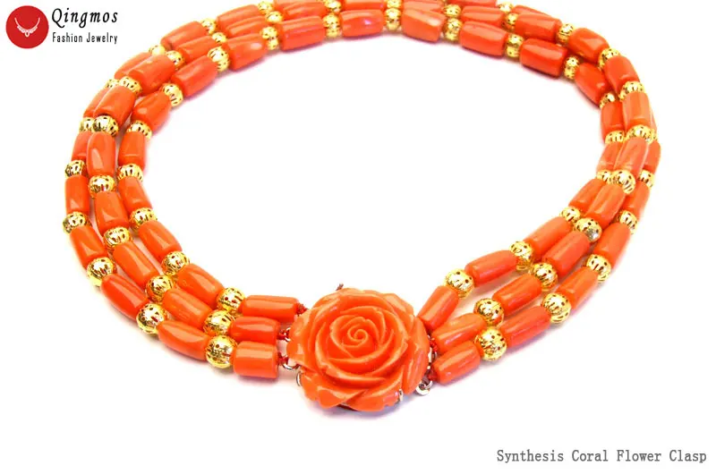 Ожерелье женское из 3 нитей длиной 18 20 дюймов 10 11 мм|natural coral|beads naturalbeads coral |