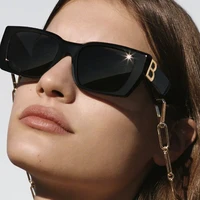 rectangle sunglasses women fashion luxury design small square sunglass steampunk eyeglasses red shades gafas de sol mujer