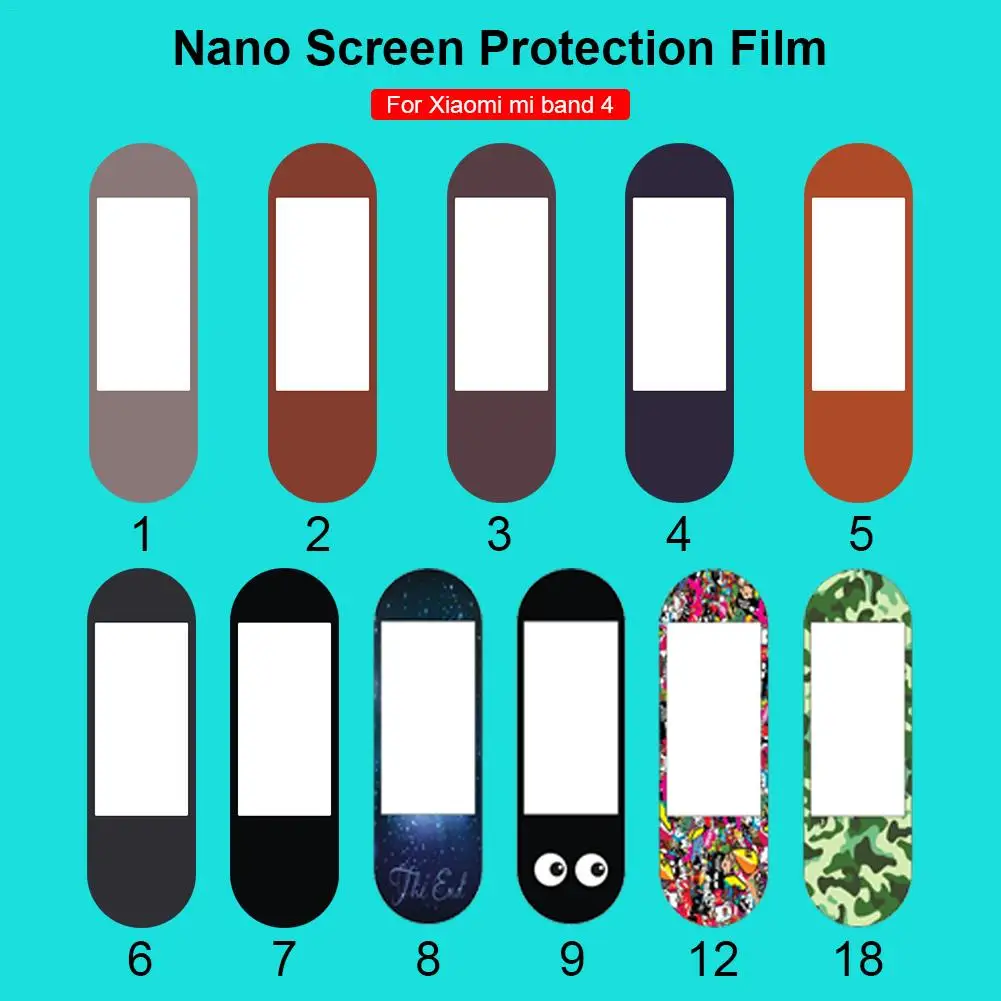 Новейшая водонепроницаемая пленка для Mi Band 4 NFC версия TPU Nano Взрывозащищенная защитная цветная пленка для экрана браслет millet 4
