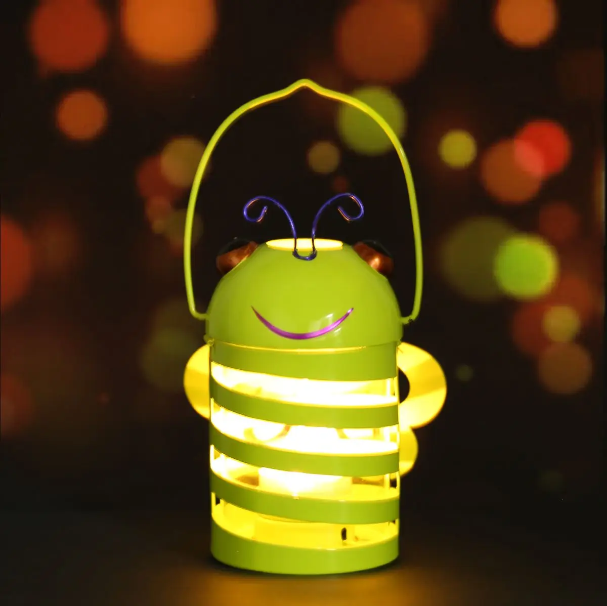 Новый пчела хрустальный стеклянный подсвечник ураган лампа практический