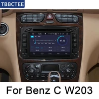 for mercedes benz c class w203 20012004 ntg car android gps navigation multimedia system bt wifi radio map amplifier