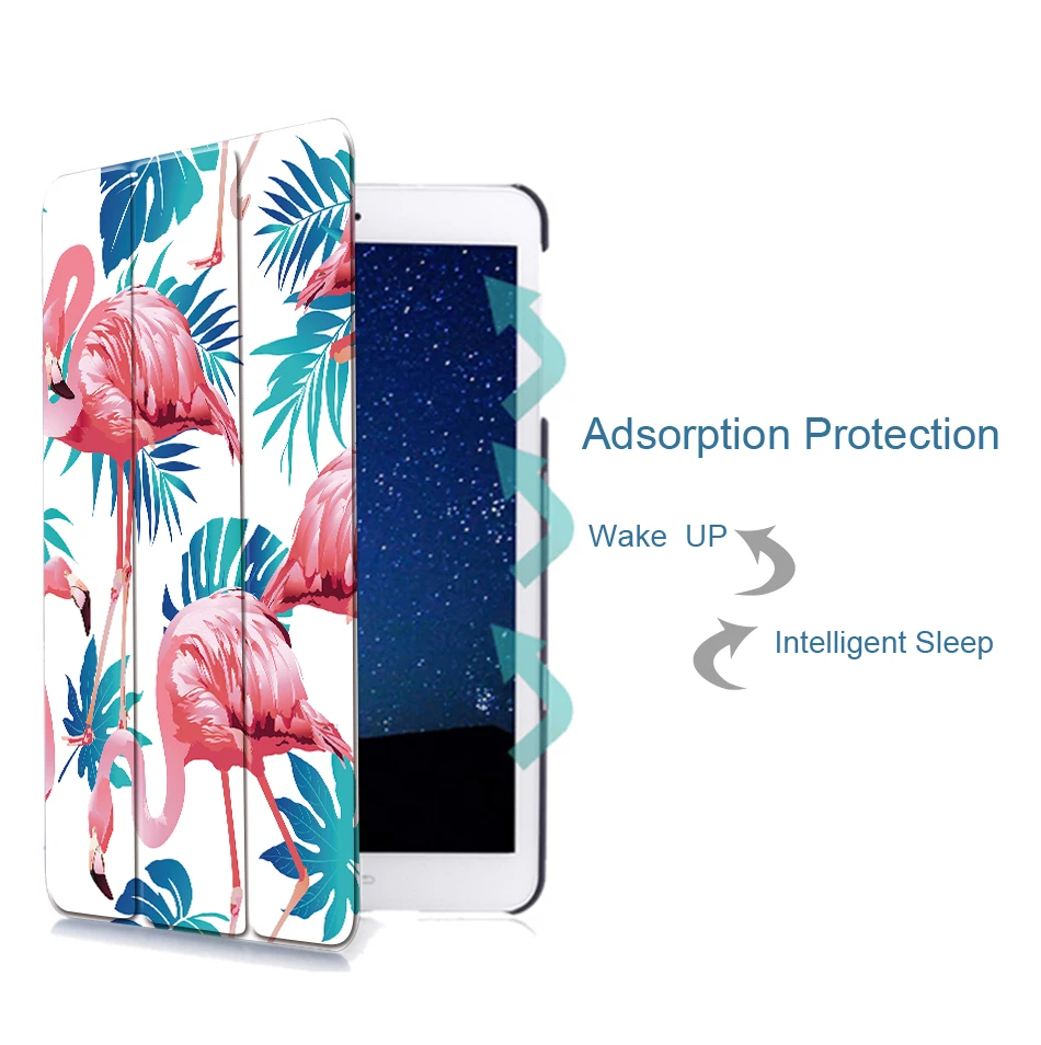 Чехол MTT с фламинго для samsung Galaxy Tab A A6, 10,1 дюймов, Складной флип-чехол из полиуретановой кожи для планшета, чехол T580 T585 T580N T585N Funda