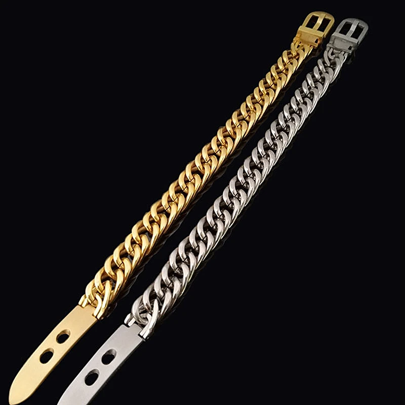 Браслет из чистого титана (Ti) ремень 10 мм для мужчин и женщин