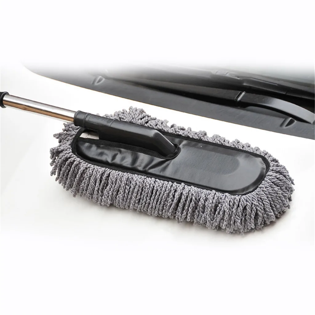 Обновите автомобильные выдвижной воск буксировочный микрофибра пыли Чистящая