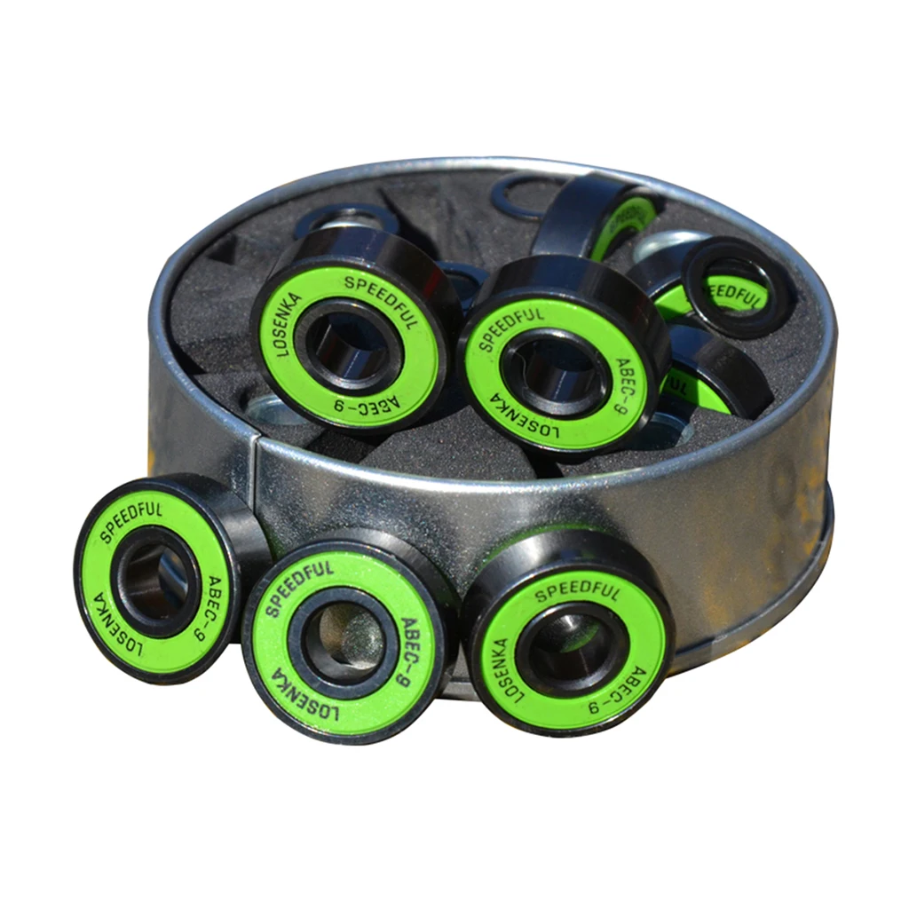 

Precision Skateboard Bearings | ABEC-9 Bearing for Skateboards, Longboards, Inline Skates, Roller Skates, Scooters