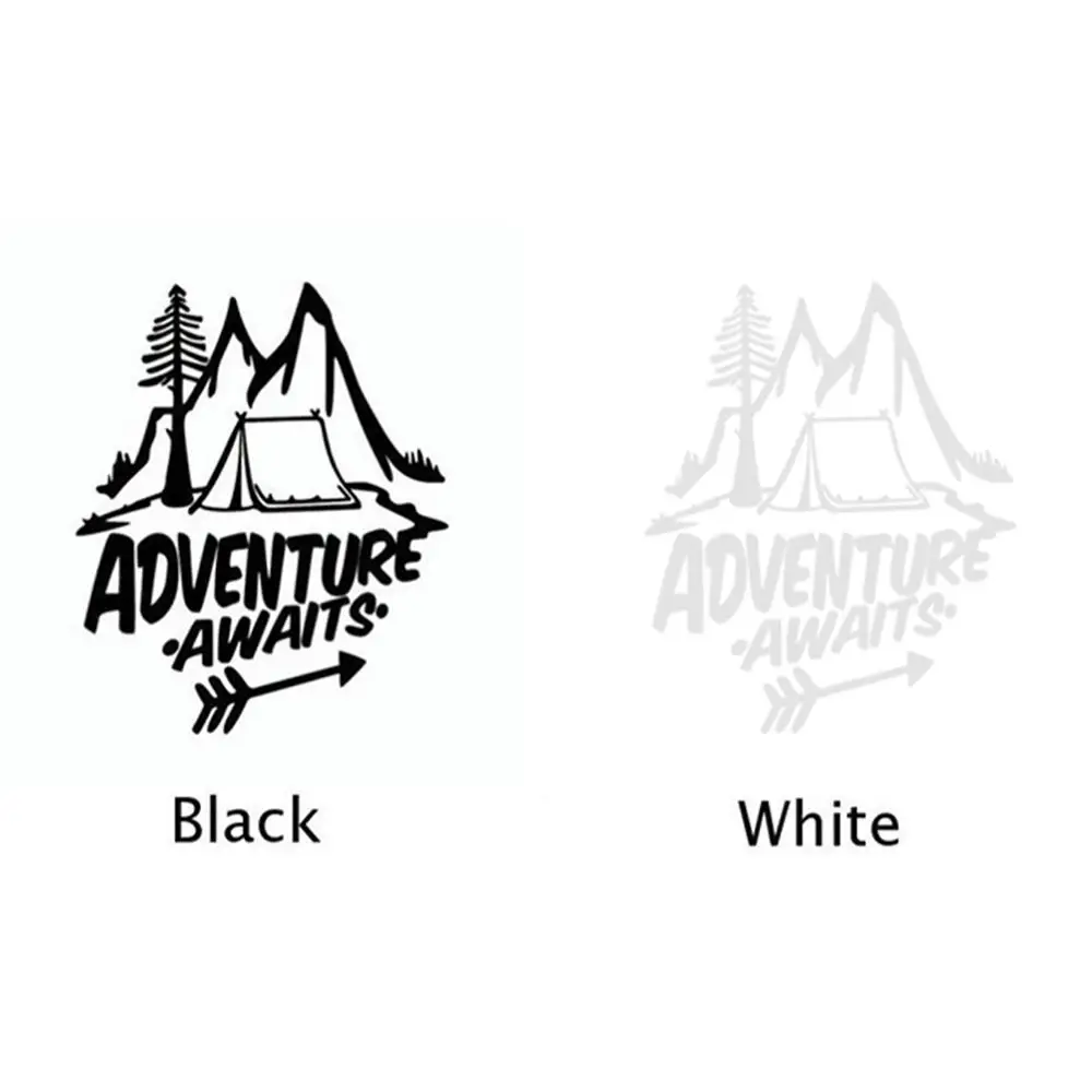 Наклейка на бампер Приключения 18 х20 см|Наклейки автомобиль| |