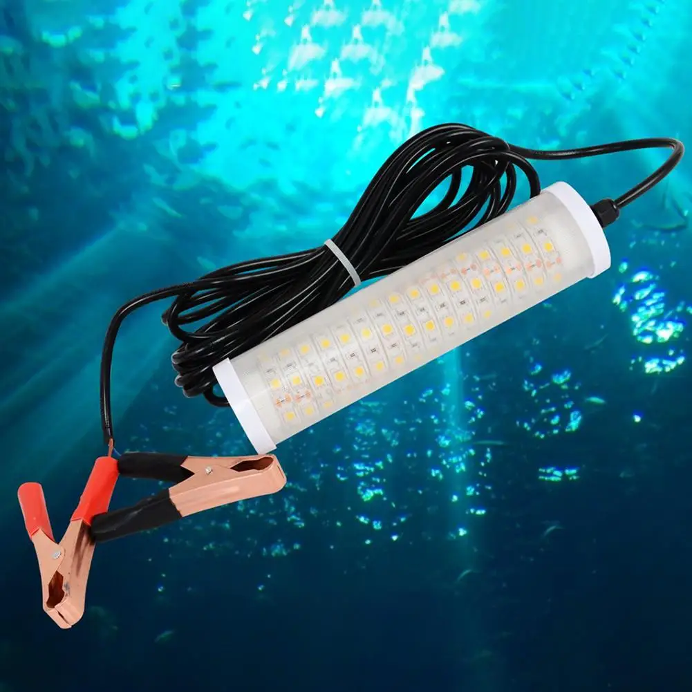 

LED Underwater Light Lamp 10-14V 20W LED Submersible Freshwater Saltwater Underwater for Fishing Light Lamp Fishing Tools