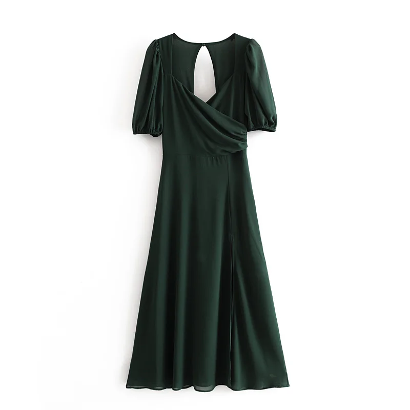 Европейское и американское Ранняя весна 2021 Новинка французское маленькое платье