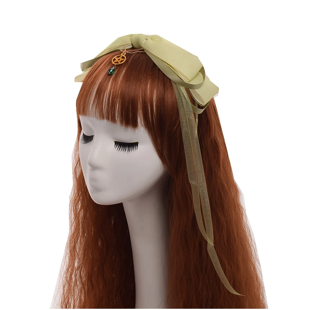 Повязка на голову с бантом в стиле девушки из леса|hair band|ribbon headbandgirls bows |