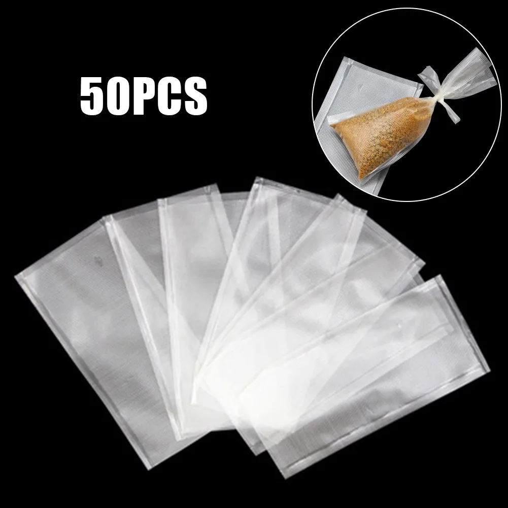 

50Pcs Water Soluble PVA Fishing Bag For Carp Boilie Bait Nest Fishing Feeder Bag Tackle Quick Dissolve No Residue Accessory