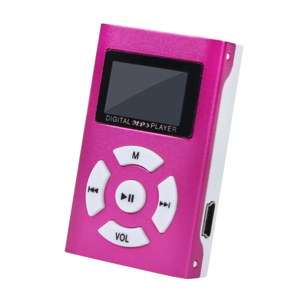 Mp3-плеер Ouhaobin USB мини стерео разъем 3 5 мм mp3-плеер портативный ЖК-экран поддержка