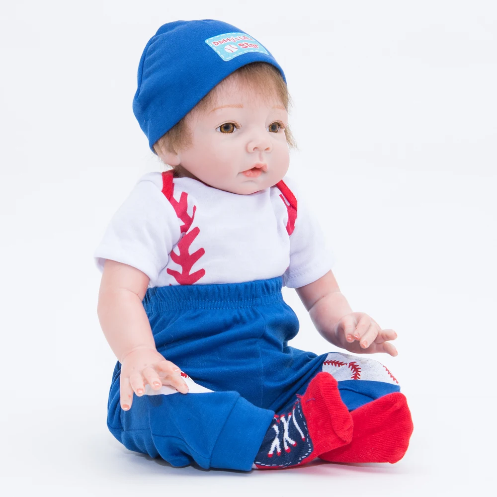 Кукла Bebes Reborn 55 см новинка ручная работа силиконовая кукла Baby Очаровательная