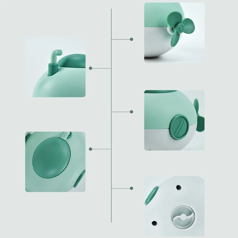 Bathroom Bath Shower Baby Clockwork Swimming Children Play Water Cute Little Submarine Rocket Bathing Bathtub Toys For Kid