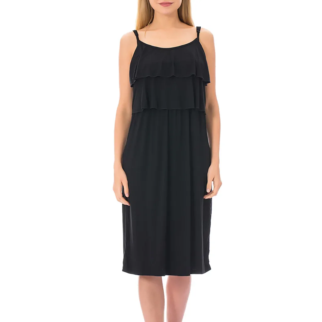 Платья для беременных Одежда грудного вскармливания 2020 летнее повседневное