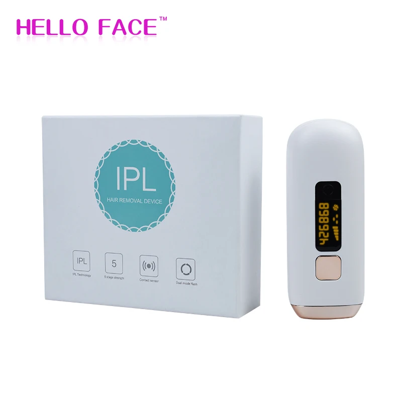 IPL аппарат для удаления волос лазерный Перманентный электрический прибор на лице