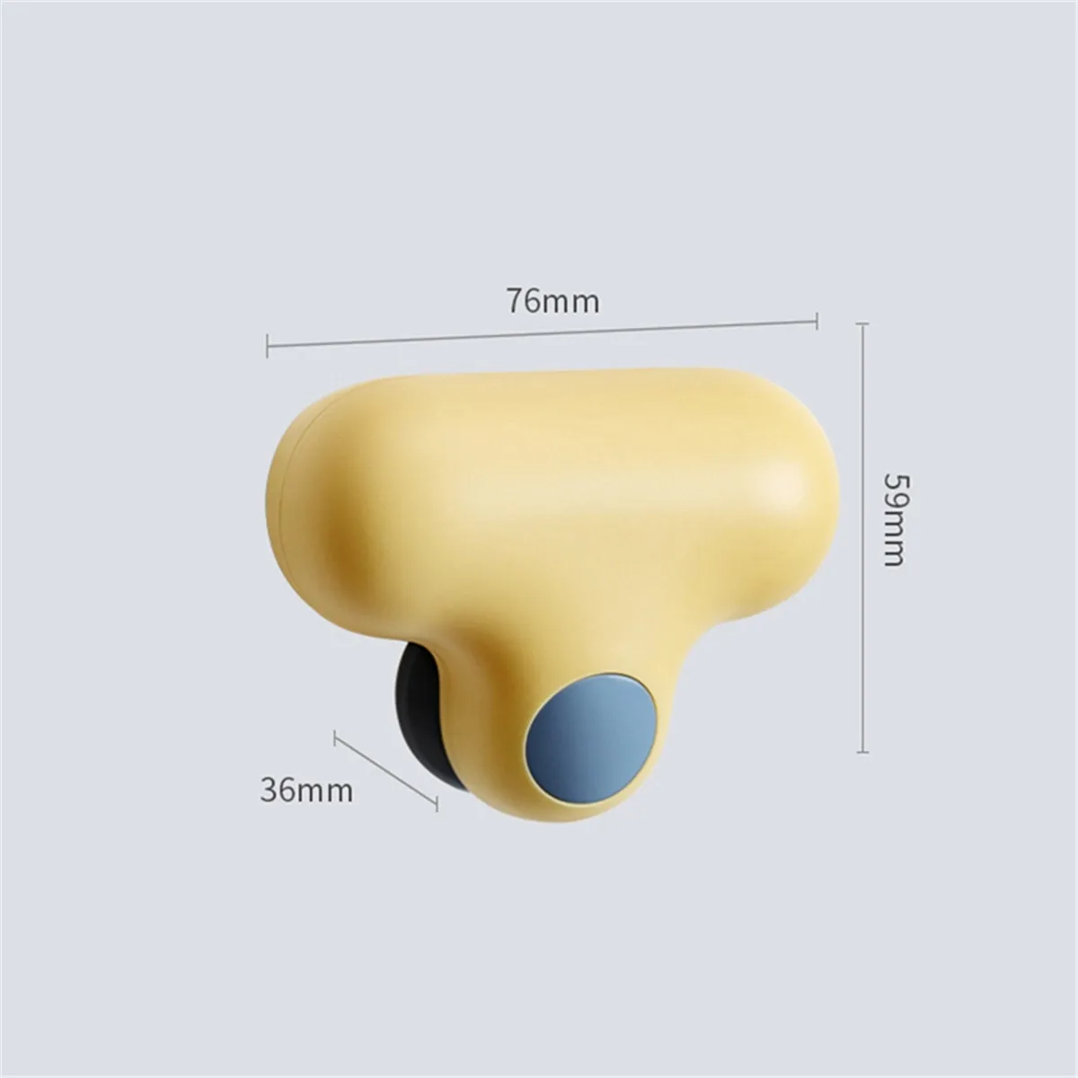 

1pc Mini Wall Suction Mirror Wiper Window Rubber Brush Tool Household Glass Cleaner Home Cleaning Products Bathroom Accessory