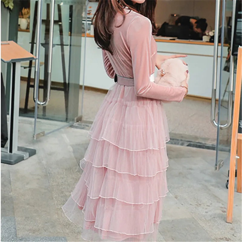 Плиссированное с поясом зимнее элегантное ТРАПЕЦИЕВИДНОЕ повседневное вечернее