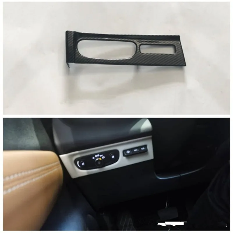 

Для Buick Envision S 2020 кнопки переключателя автомобильной фары рамка отделка крышка ABS автомобильный Стайлинг украшение автомобильные аксессуары